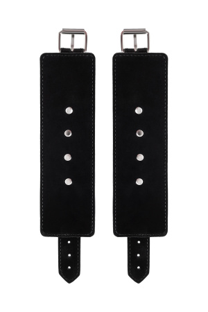 Наручники Anonymo.PU кожа, черные