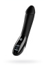 Вибратор Mystim Tickling Truman силиконовый с электростимуляцией черный, 27см