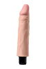 Вибратор реалистичный (мультискоростной) TOYFA A-Toys, Телесно-черный, 18,0 см, Ø 4,0