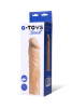 Насадка TOYFA A-Toys, Розовая, 19 см, Ø 3