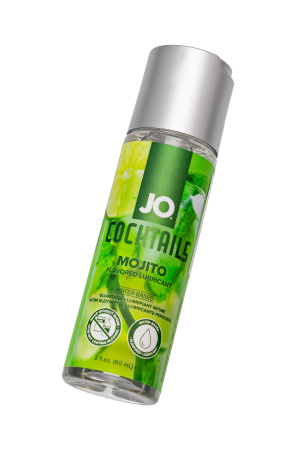 Съедобный лубрикант со вкусом коктейля «Мохито» JO H2O MOJITO, 60 мл