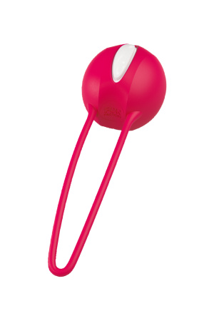 Вагинальный шарик  Fun  Factory SMARTBALL UNO, красно-белый, 11,0 см, Ø 3,7