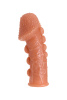 Насадка KOKOS с дополнительной стимуляцией,TRP,телесная, 12,7 см