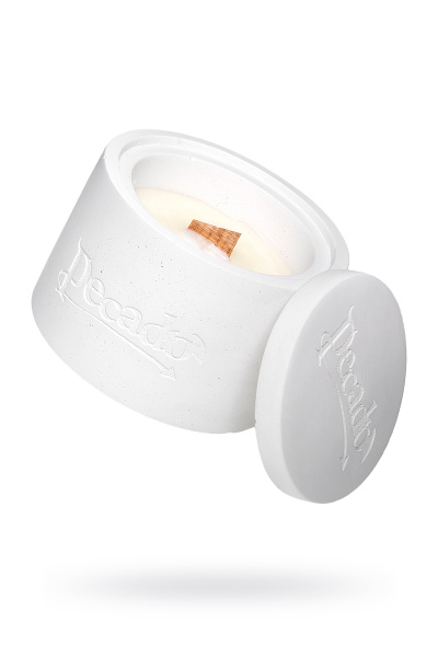 Ароматическая свеча круглая с крышкой «Plum & Cashmere» Pecado 65 гр